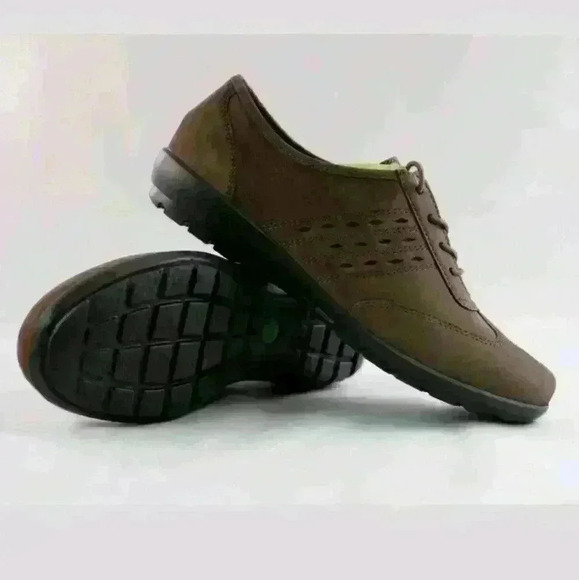 Hotter Suade Leather Cayla Shoes Oxfords - Picture 5 of 8